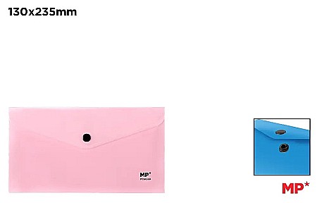 Mape tip plic cu capsa - MAPA PLASTIC IPB DL CU CAPSA ROZ PC542-04