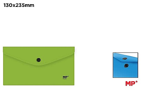 Mape tip plic cu capsa - MAPA PLASTIC IPB DL CU CAPSA VERDE PC542-11