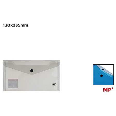 Mape tip plic cu capsa - MAPA PLASTIC IPB DL CU CAPSA GRI TRANSPARENT PC548-02