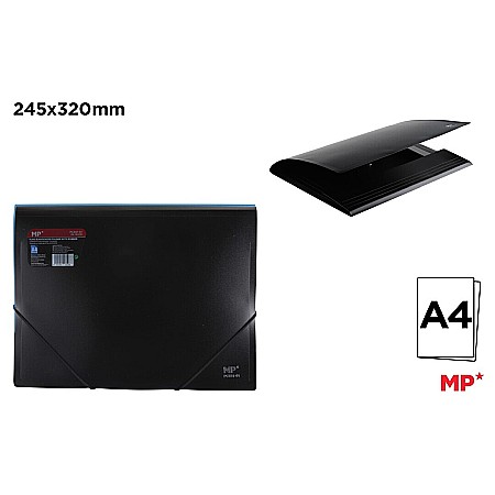 ORGANIZARE SI ARHIVARE - DOSAR PLIC PP A4 IPB CU ELASTIC NEGRU PC551-01