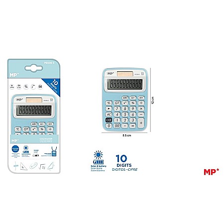 APARATURA PENTRU BIROU - CALCULATOR BIROU IPB 10DIG ALBASTRU PE026-3