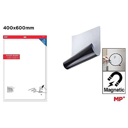 MIJLOACE DE PREZENTARE - FOLIE WHITEBOARD MAGNETICA IPB VELIN 40X60CM PA146-3