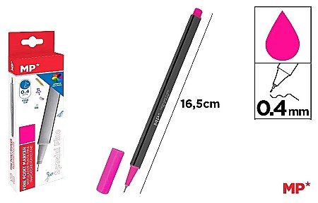 INSTRUMENTE DE SCRIS - FINELINER IPB VARF 0.4MM FUCSIA PE206FU-S