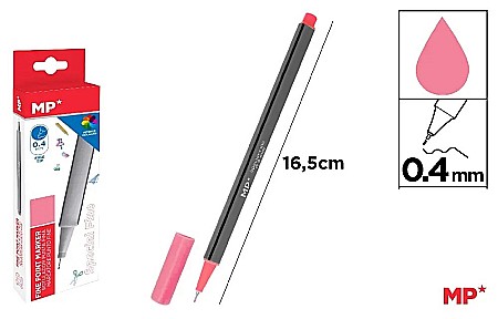 Linere - FINELINER IPB VARF 0.4MM ROZ PE206RO-S