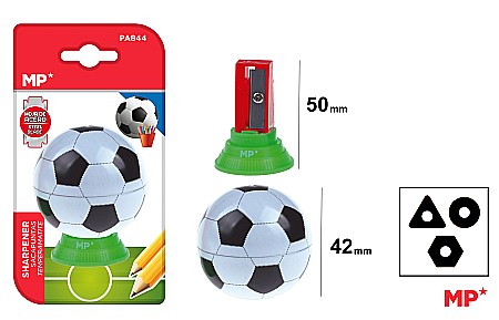 RECHIZITE SCOLARE - ASCUTITOARE IPB PLASTIC FORMA MINGE DE FOTBAL PA844