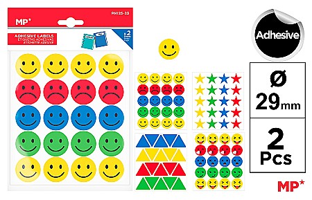 HOBBY - STICKER IPB SMILEY 2 COLI/SET PN125-23