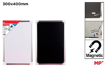 MIJLOACE DE PREZENTARE - WHITEBOARD MAGNETIC IPB 2 FETE 30*40CM PT304