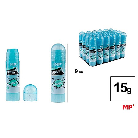 Lipiciuri - LIPICI SOLID IPB GLITTER 15G ALBASTRU AZUR PP006-01