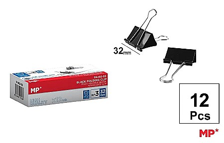 ARTICOLE DE BIROU - CLIPS HARTIE IPB 32MM 12BUC/CUTIE PA482-03