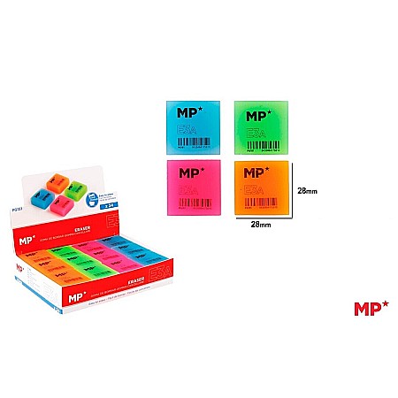 RECHIZITE SCOLARE - RADIERA IPB NEON TRANSLUCIDA PG151