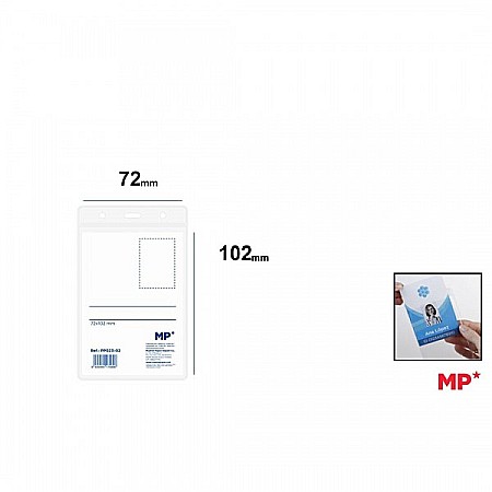 BUZUNAR ECUSON IPB 72*102MM VERTICAL PP TRANSPARENT PP023-02 [2]