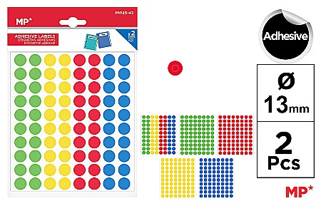 HARTIE PRODUSE DIN HARTIE - ETICHETE ADEZIVE IPB 2 COLI/SET PN125-43