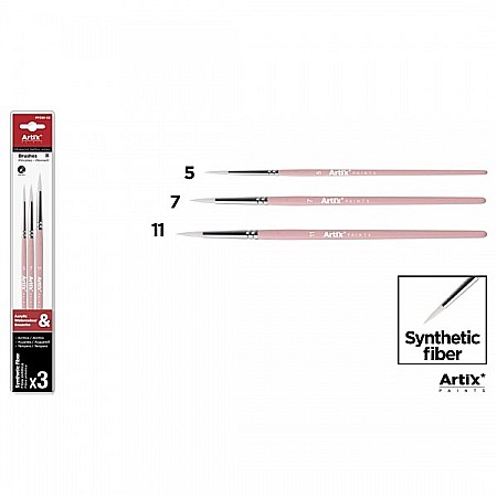 PENSULE IPB PROFESIONALE 3/SET NR.5,7,11 VF.ROTUND PP399-02 [1]