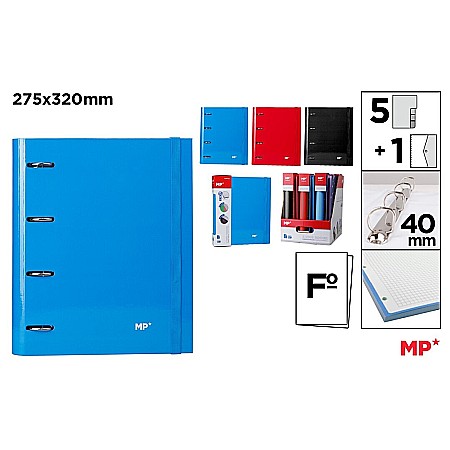 ORGANIZARE SI ARHIVARE - CAIET MECANIC A4 + REZERVA IPB CULORI ASORTATE PC116-01