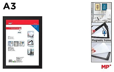 Aviziere - AVIZIER MAGNETIC IPB A3 RAMA NEAGRA PA148-A3