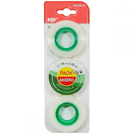 Benzi adezive - BANDA ADEZIVA IPB 18MM*33M INVIZIBILA 3/SET PA508-01