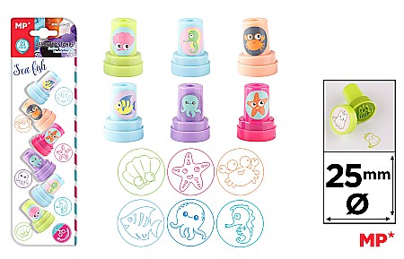 Stampilute Copii - STAMPILE IPB 6/SET FANTASY COLOR PM194-21