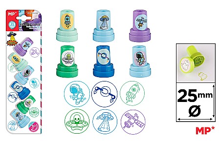 Stampile si Accesorii - STAMPILE IPB 6/SET FANTASY COLOR PM194-25