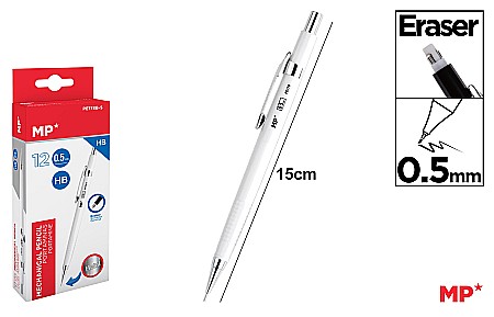 Creioane mecanice - CREION MECANIC IPB 0.5MM ALB PE178B-S
