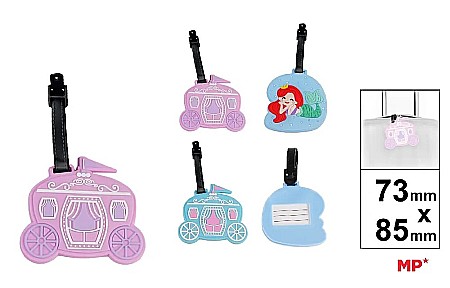 Breloc/ Inel chei, Eticheta bagaje - ETICHETE BAGAJE IPB 85*73MM SILICON PA361-07