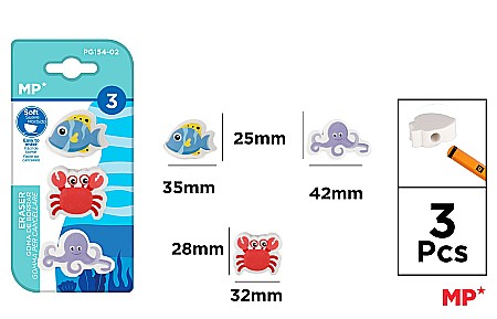 Radiere - RADIERA IPB 3/SET ANIMALE MARINE PG154-02