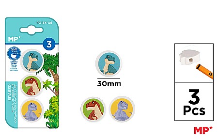 Radiere - RADIERA IPB 3/SET DINOZAURI PG154-06