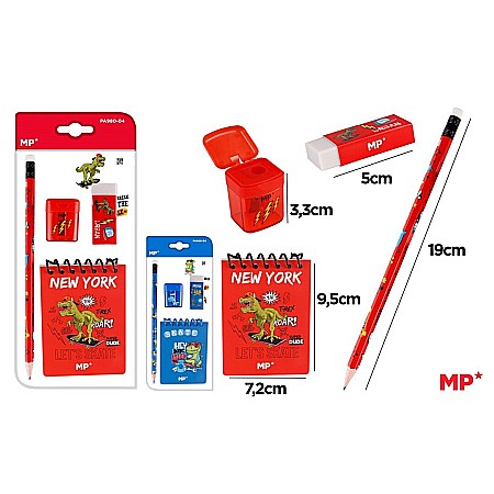 RECHIZITE SCOLARE - SET SCOLAR IPB 4 PIESE DINOZAUR PA980-04