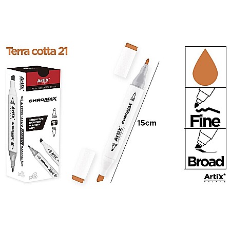 FINE ARTS&GRAPHICS - ART MARKER IPB 2 CAPETE TERACOTA 21 PP915-21