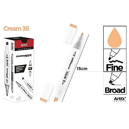 FINE ARTS&GRAPHICS - ART MARKER IPB 2 CAPETE CREM 36 PP915-36