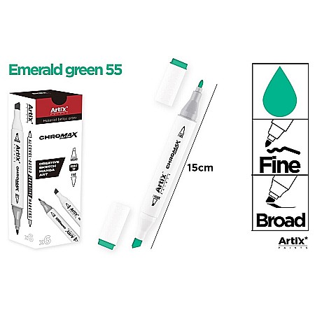 FINE ARTS&GRAPHICS - ART MARKER IPB 2 CAPETE VERDE SMARALD 55 PP915-55