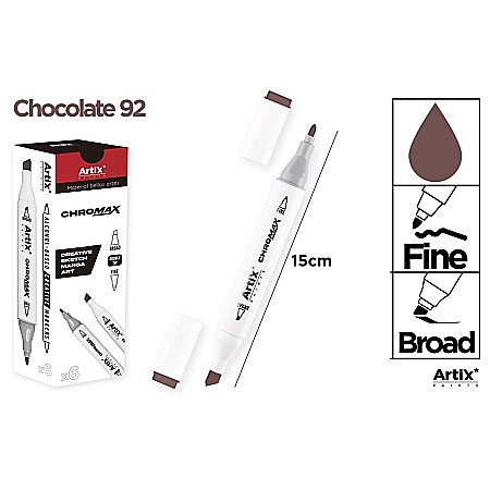 FINE ARTS&GRAPHICS - ART MARKER IPB 2 CAPETE CIOCOLATA 92 PP915-92