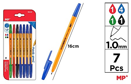 Pixuri unica folosinta - PIX IPB CORP GALBEN 1.0MM 7/SET PE259
