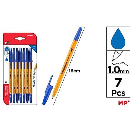 INSTRUMENTE DE SCRIS - PIX IPB CORP GALBEN 1.0MM 7/SET ALBASTRU PE259A