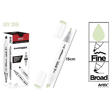 FINE ARTS&GRAPHICS - ART MARKER IPB 2 CAPETE VERDE FISTIC 319 PP915-93