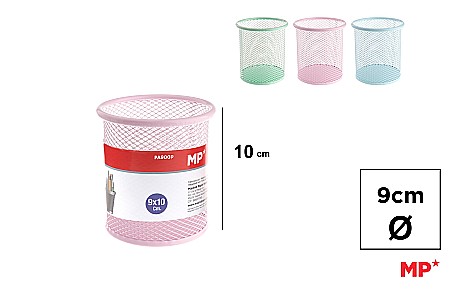 Suporturi instrumente de scris - SUPORT CREIOANE IPB PLASA METALICA ROTUND CULORI PASTEL PA900P