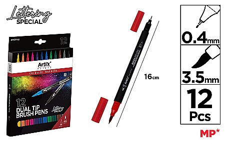 FINE ARTS&GRAPHICS - MARKER VARF PENSULA  IPB 2 CAPETE 12/SET PP917-12