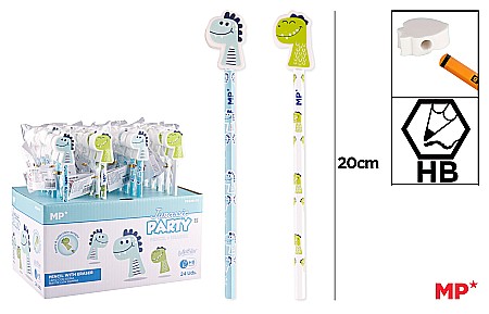 Instrumente pentru scris kids - CREION IPB CU RADIERA DINOZAUR PE336-01