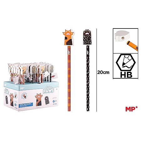 Instrumente pentru scris kids - CREION IPB CU RADIERA CANDY COLOR PE336-06