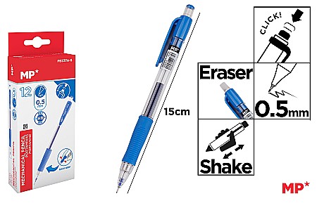 Creioane mecanice - CREION MECANIC IPB 0.5MM ALBASTRU PE337A-S