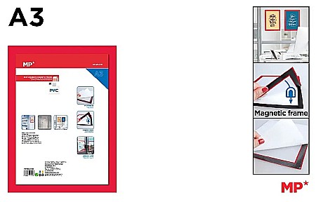 Aviziere - AVIZIER MAGNETIC IPB A3 RAMA ROSIE PA148-A3R