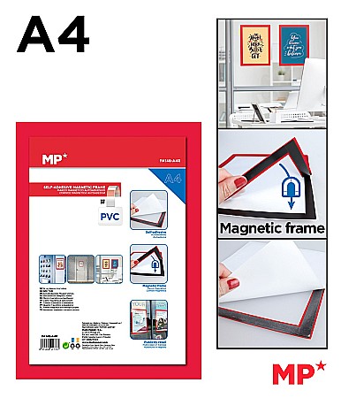 Aviziere - AVIZIER MAGNETIC IPB A4 RAMA ROSIE  PA148-A4R