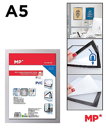 Aviziere - AVIZIER MAGNETIC IPB A5  RAMA ARGINTIE  PA148-A5P
