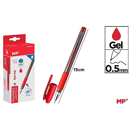 INSTRUMENTE DE SCRIS - PIX CU GEL IPB 0.5MM ROSU PE164R-S