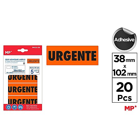 Etichete autoadezive - ETICHETE ADEZIVE IPB 38*102MM 5 COLI/SET 20 BUCATI PN151-39