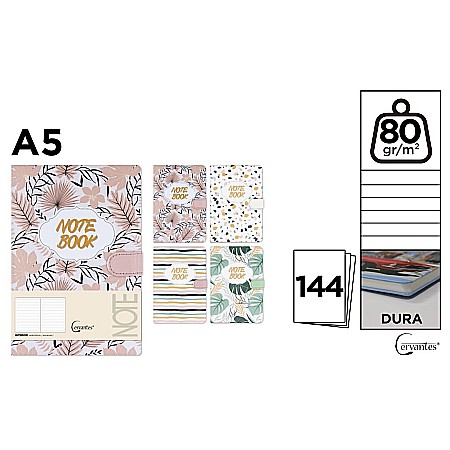 RECHIZITE SCOLARE - NOTES IPB A5 FANTASY DIVERSE MODELE CLAPA MAGNETICA PB475-37