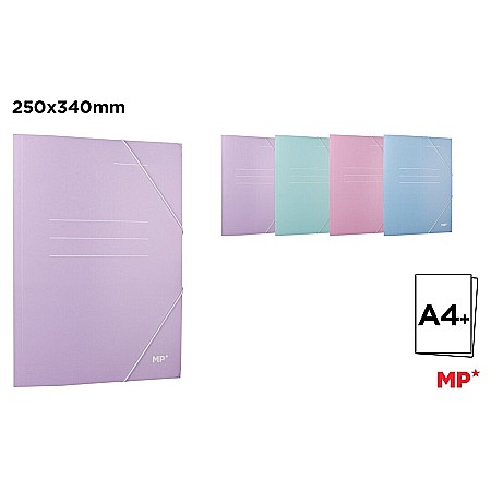 ORGANIZARE SI ARHIVARE - DOSAR CARTON A4+  IPB CU ELASTIC CULORI PASTEL PC059