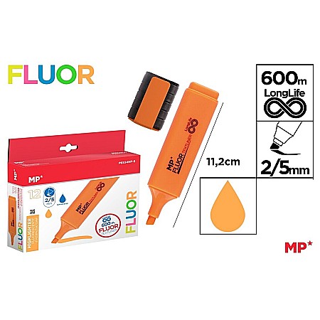 Textlinere - TEXTMARKER IPB PORTOCALIU FLUORESCENT PE534NF-S