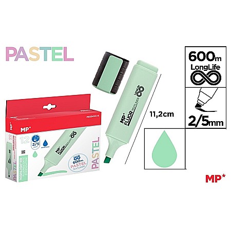 Textlinere - TEXTMARKER IPB VERDE DESCHIS PASTEL FLUO PE534VC-S