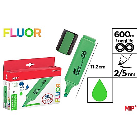 Textlinere - TEXTMARKER IPB VERDE FLUORESCENT PE534VF-S