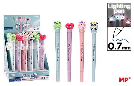 Instrumente pentru scris kids - PIX IPB CU LED FANTASY ANIMALUTE PE267-06